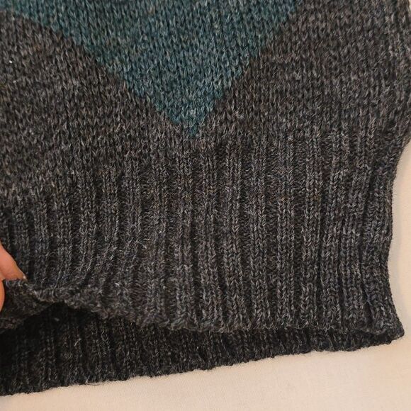 J. Todd Wool-Nylon Crew Neck grandpa Sweater size medium - Picture 7 of 7